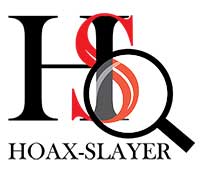 tap on hoax-slayer here to open the Hoax-Slayer.com web site in a new window