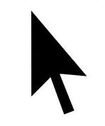 the pointer can be a black arrow instead, if you like