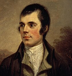 Robert Burns, 1759-1796 Poet, by his friend Alexander Nasmyth